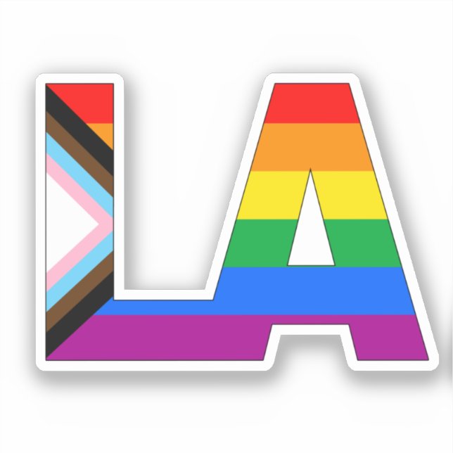 Los Angeles Pride LGBTQ Progress Pride (Front)