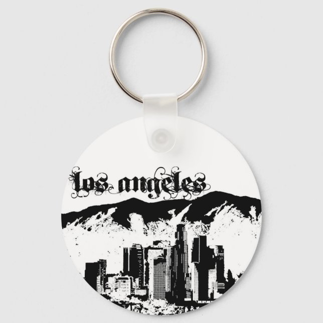 Los Angeles put on for your city Key Ring (Front)