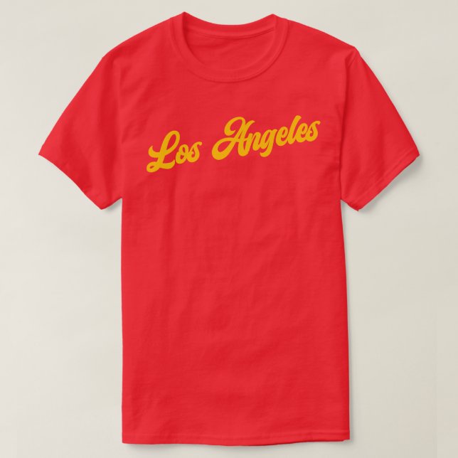 Los Angeles Retro Los Angeles Chargers 1 T-Shirt (Design Front)