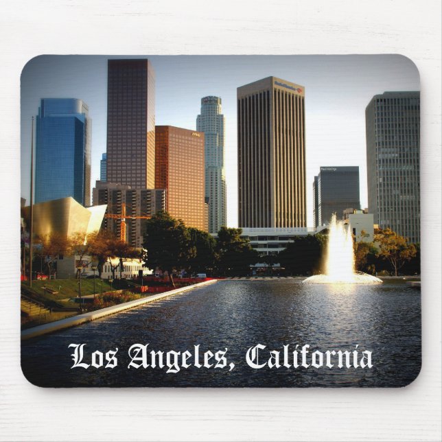 Los Angeles Skyline Mousepad (Front)
