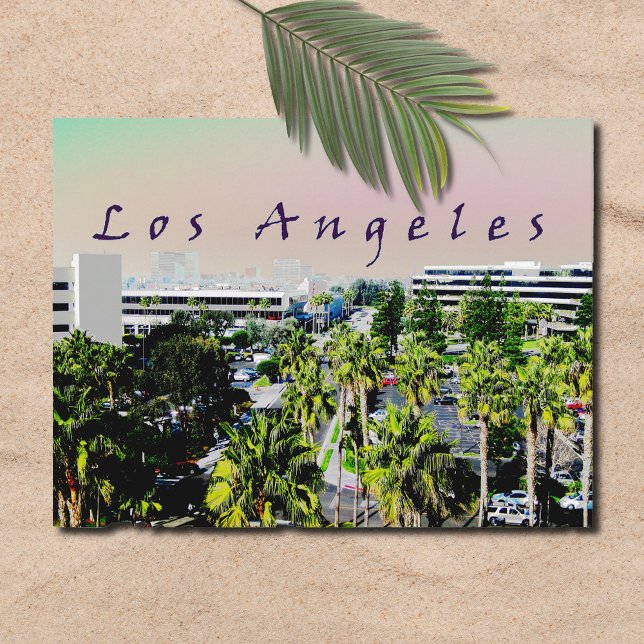 Los Angeles Skyline Postcard (Creator Uploaded)