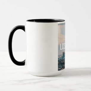 Los Angeles Skyline Retro City Aesthetic Travel Mug