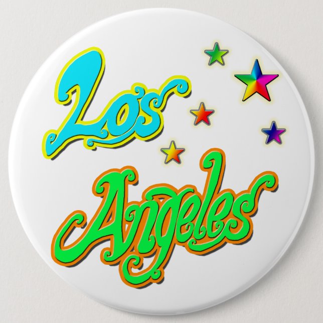 "Los Angeles Star 2" Button (Front)