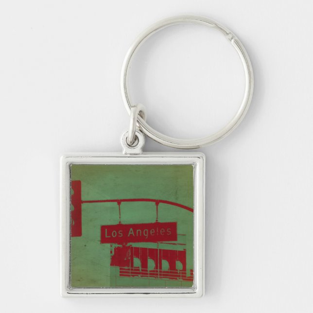 Los Angeles Street Key Ring (Front)