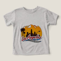 Los Angeles Sunset Skyline T-Shirt Descript