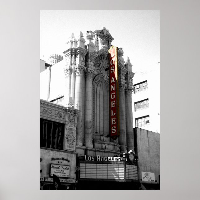 Los Angeles Theatre Poster (Front)