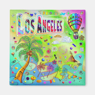 Los Angeles Timeless Melody Magnet