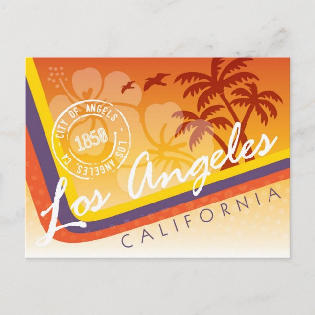 Los Angeles Tropical Postcard (Front)