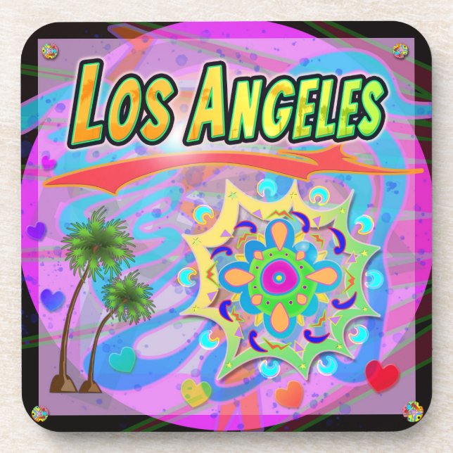 Los Angeles True Progress Coaster (Front)