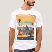 Los Angeles vintage poster