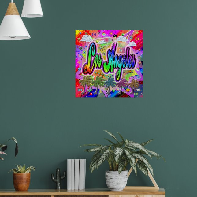 Los Angeles Vista Express Poster (Living Room 1)