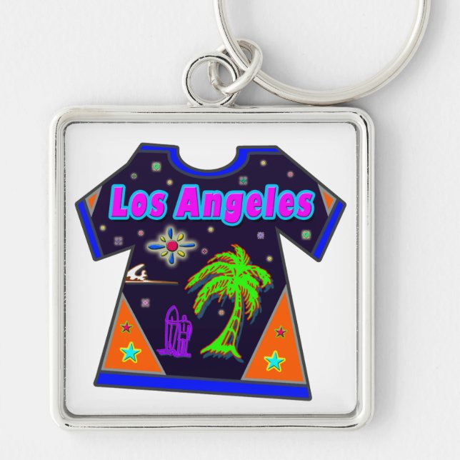"Los Angeles Vivid 2" Keychain (Front)