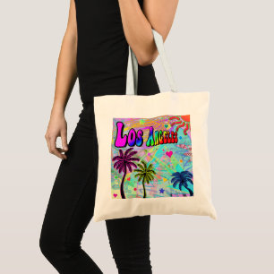 Los Angeles Vivid Romance Tote Bag