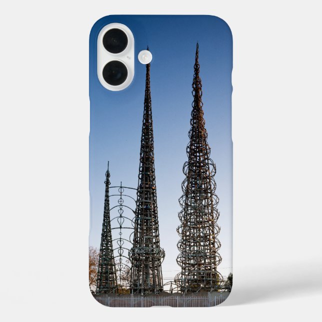 Los Angeles Watts Towers Case-Mate iPhone Case (Back)