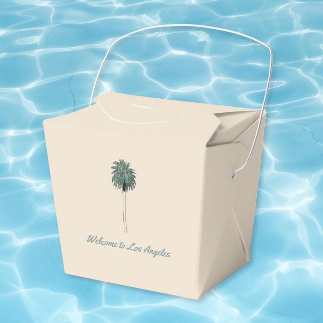 Los Angeles Wedding  Favour Box (Creator Uploaded)