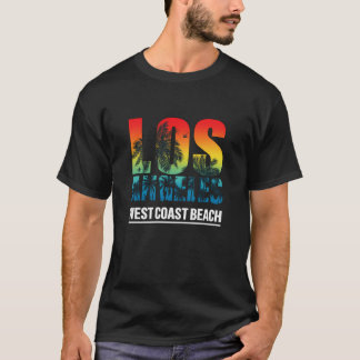 Los Angeles West Coast Beach T-Shirt