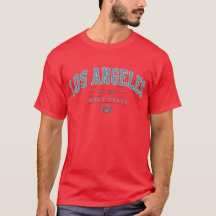 Los Angeles West Coast Vintage Varsity Men's T-Shi