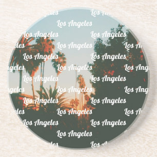 Los Angeles, West Hollywood Travel Souvenir Coaster