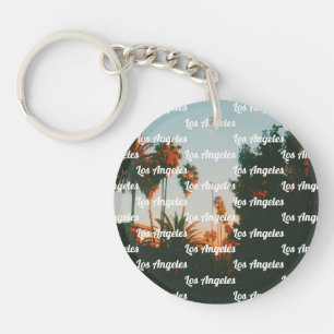 Los Angeles, West Hollywood Travel Souvenir Key Ring