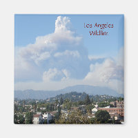 Los Angeles Wildfire Magnet! Day.