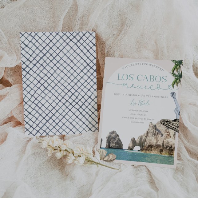 Los Cabos Mexico Bachelorette Weekend Invitation (Creator Uploaded)