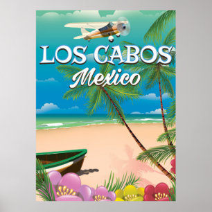Los Cabos Mexico Beach poster