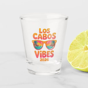 Los Cabos Vibes Mexico Beach Vacation Travel Shot Glass