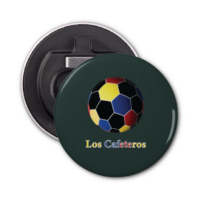 Los Cafeteros Bottle Opener (Front)