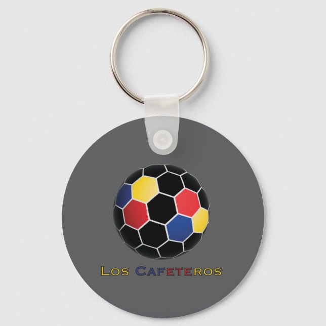 Los Cafeteros Key Ring (Front)