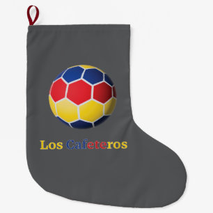 Los Cafeteros Large Christmas Stocking