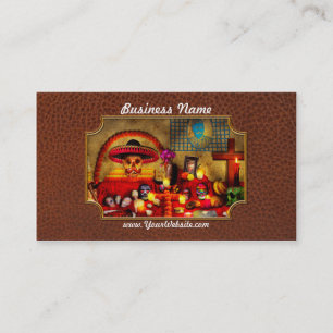 Los dios muertos - Rembering loved ones Business Card