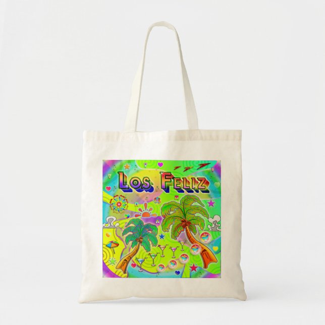 Los Feliz Mind Focus Tote Bag (Front)