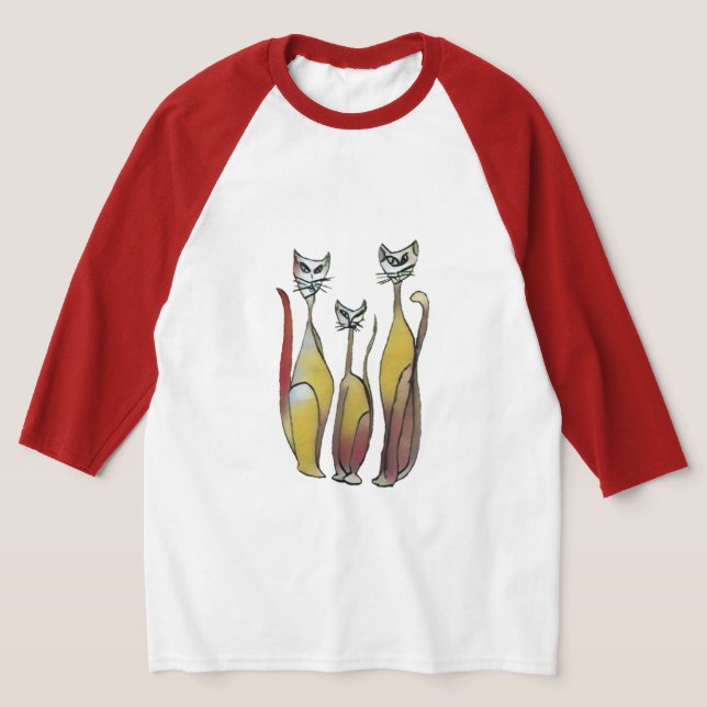 Los Gatos Cool Cats  T-Shirt (Laydown)