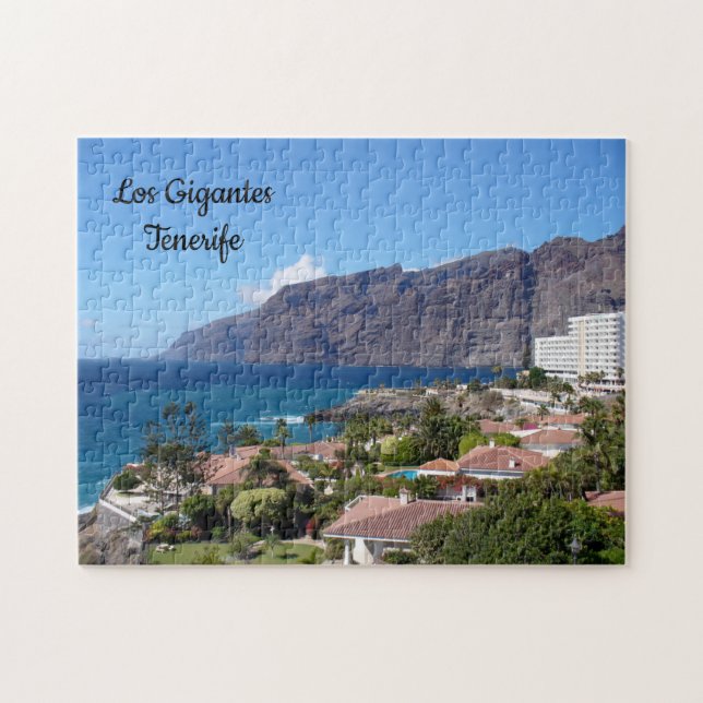 Los Gigantes Tenerife Canary Islands Jigsaw Puzzle (Horizontal)