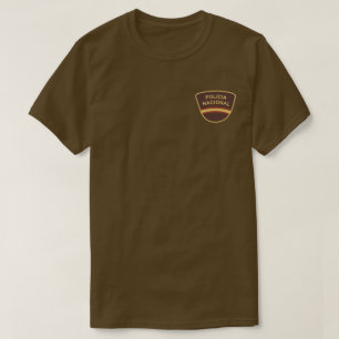 LOS MADEROS with 80s front patch T-Shirt