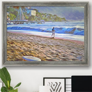 Los Muertos Beach 786 Art Print