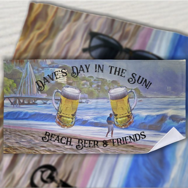 Los Muertos Beach 786 Beach Towel (Creator Uploaded)