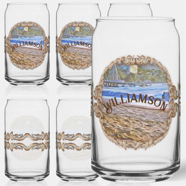 Los Muertos Beach 786 Can Glass (Creator Uploaded)