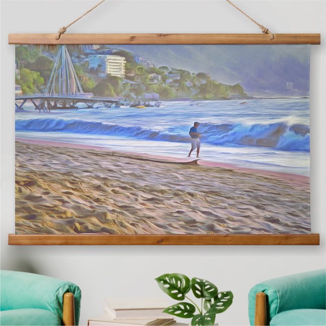 Los Muertos Beach 786 Hanging Tapestry (Creator Uploaded)