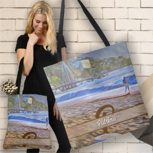 Los Muertos Beach 786 Tote Bag