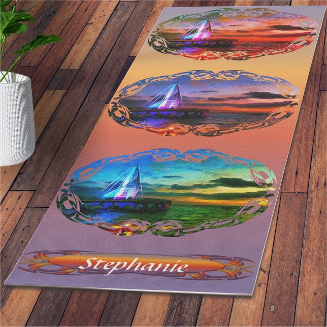 Los Muertos Pier 1182 Yoga Mat (Creator Uploaded)