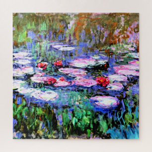 Los Nenufares (water lilies) by Claude Monet, Jigsaw Puzzle