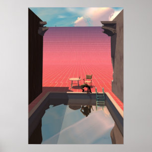 Los ojos verdes poster