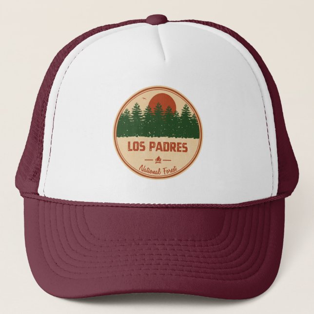 Los Padres National Forest Trucker Hat (Front)