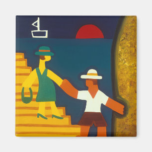 Los Papás de Olivia 2005 Magnet