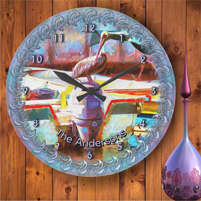 Los Peines Pelican 0463 Family Large Clock (Creator Uploaded)