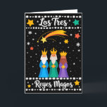 Los Tres Reyes Magos Navidad Latina Tres Reyes  Card<br><div class="desc">Los Tres Reyes Magos Navidad Latina Tres Reyes</div>