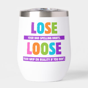 Lose Loose Grammar - Funny Spelling Mistake Joke