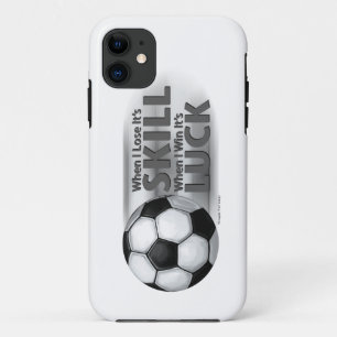 Lose Skill Win Luck Soccer Case-Mate iPhone Case