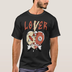 Loser Brown Orange  Heart Dripping For Men Women T-Shirt